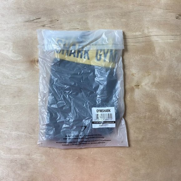 NWT Gymshark Yellow Band Grey Seamless Elastic Waistband Cycling Shorts Women XS - Picture 4 of 4